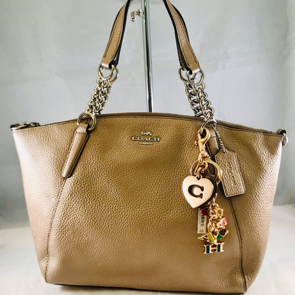 Coach Bag with key fobs